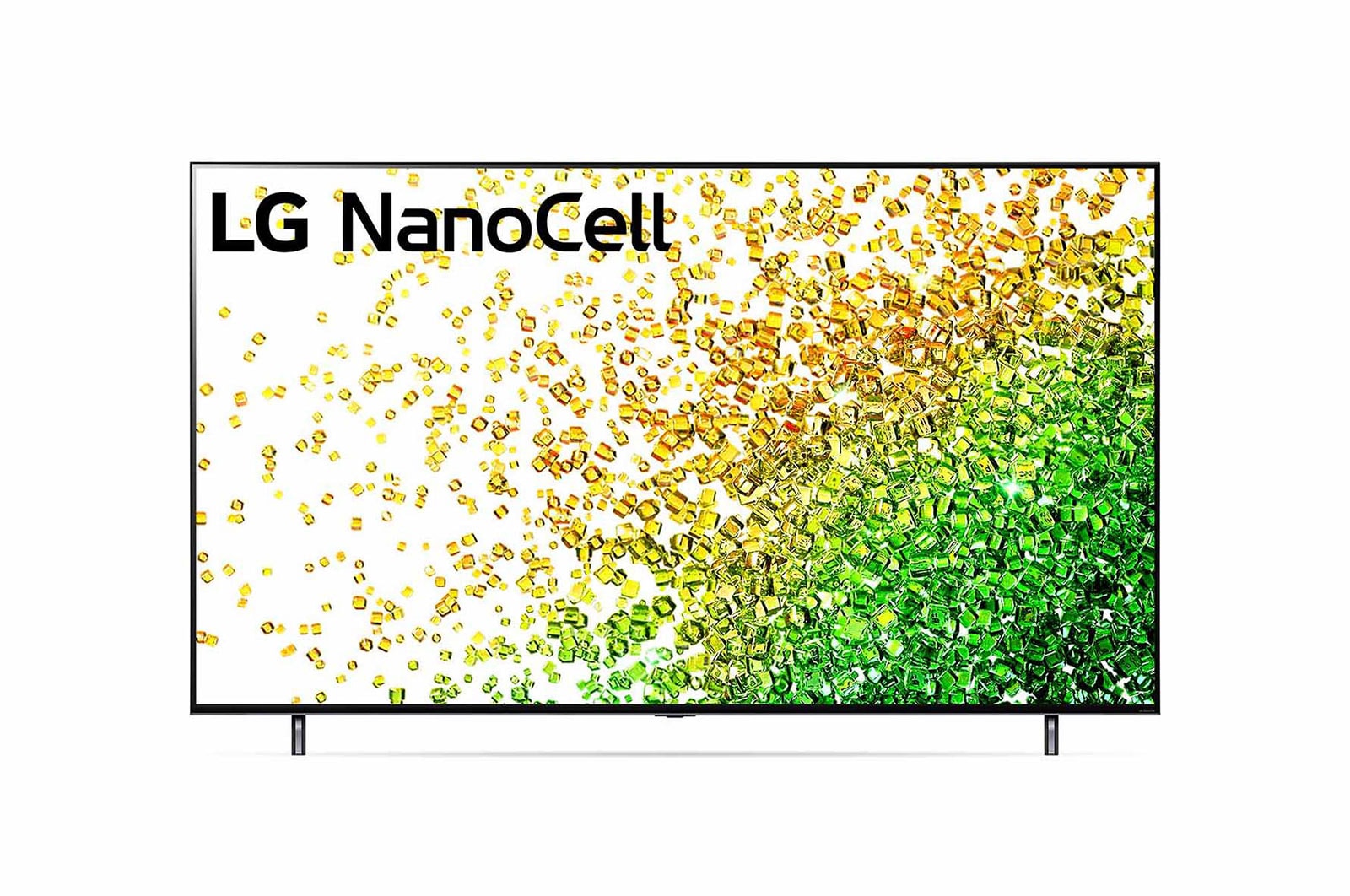 A front view of the LG NanoCell TV