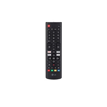 Front view of remote