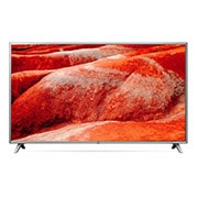 Front view of 86” LG UHD TV UM8070 ThinQ AI 86UM8070AUB