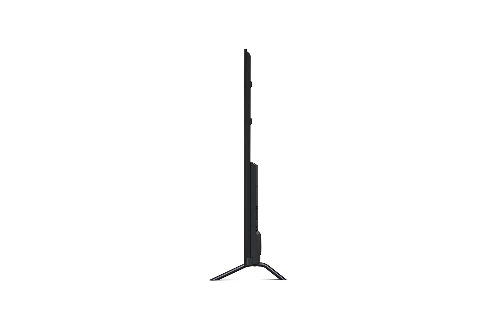 Side view of LG UHD TV, UT80