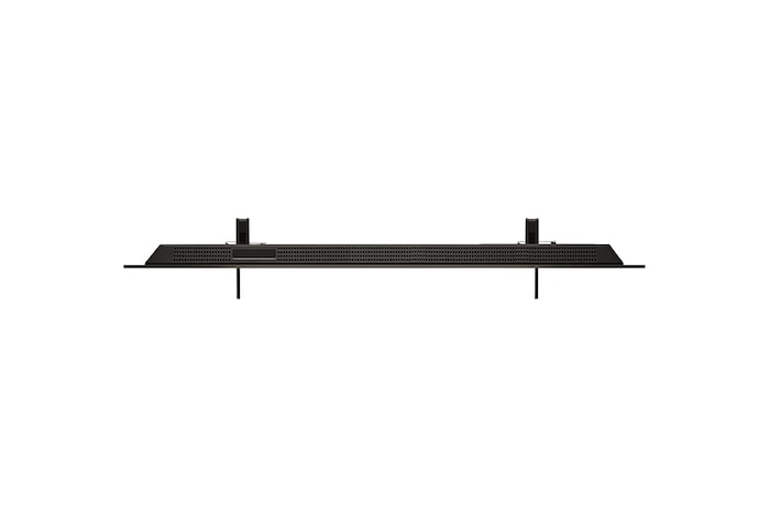 Angled view of LG OLED evo TV, OLED C4 from above
