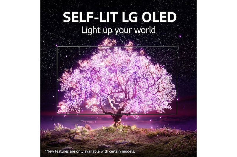 LG C1 48'' 4K Smart OLED TV, OLED48C1AUB