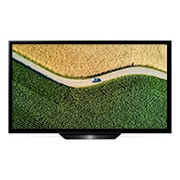 Front view of 55” LG OLED TV B9 ThinQ AI OLED55B9PUA