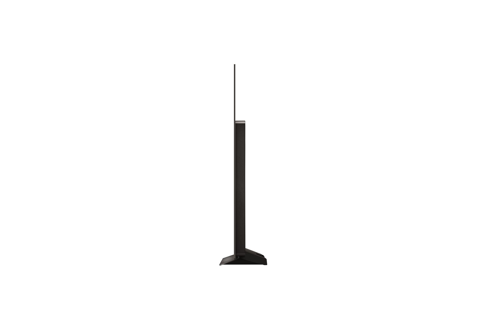 Side view of LG OLED evo TV, OLED C4