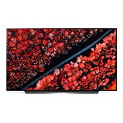 Front view of 55” LG OLED TV C9 ThinQ AI OLED55C9PUA