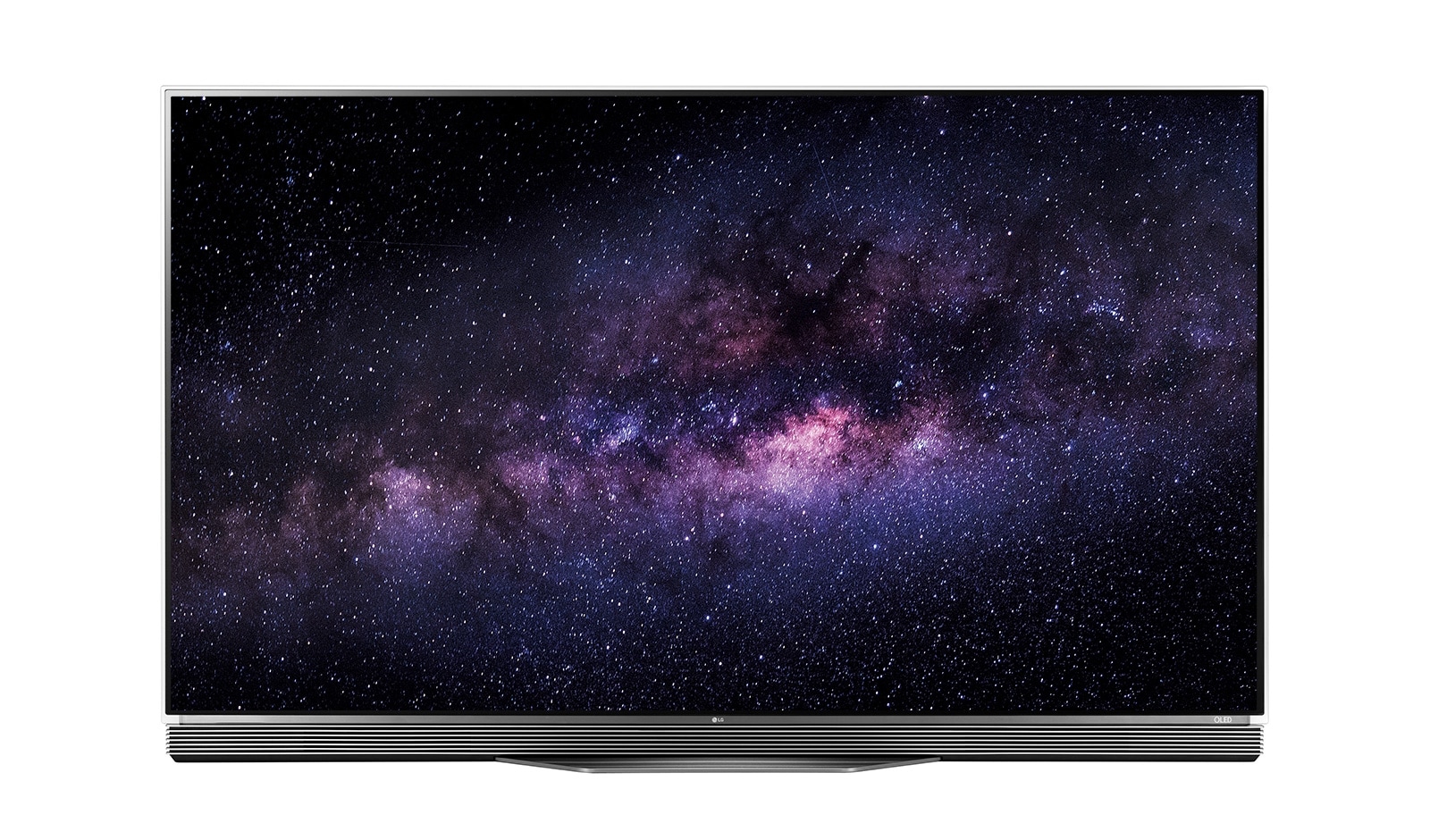 Front view of 55&#34; LG OLED TV - E6 OLED55E6P