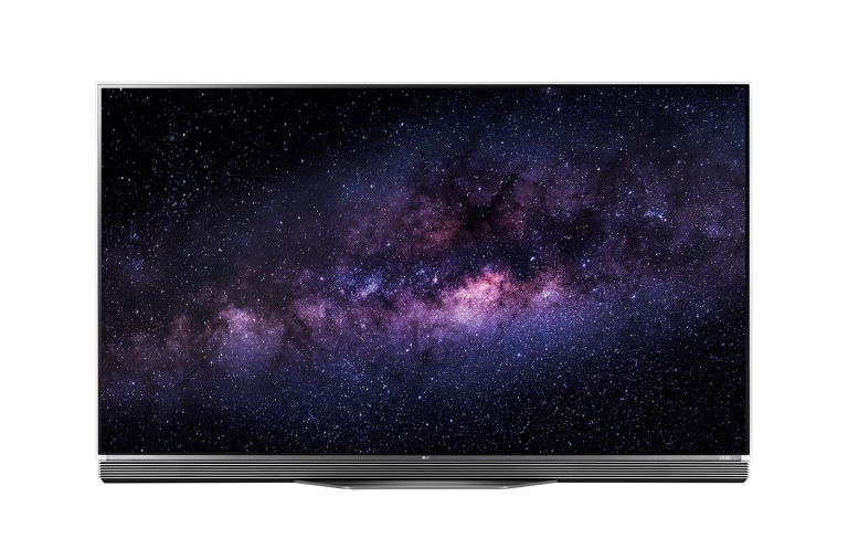 Front view of 55&#34; LG OLED TV - E6 OLED55E6P