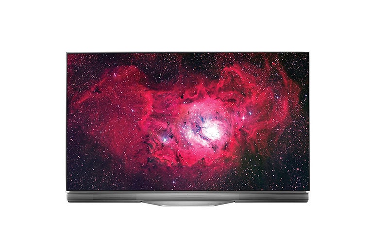 Front view of 55&#34; E7 OLED 4K UHD Smart TV w/ webOS™ 3.5 OLED55E7P