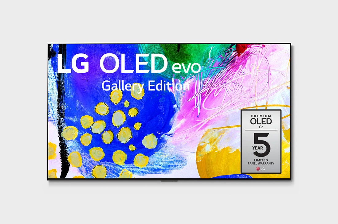 LG G2 55” 4K OLED evo Gallery Edition w/ ThinQ AI , OLED55G2PUA