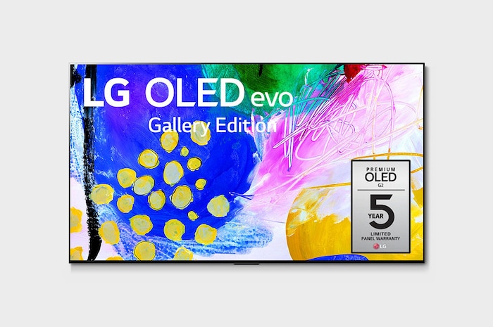 LG G2 55” 4K OLED evo Gallery Edition w/ ThinQ AI , OLED55G2PUA