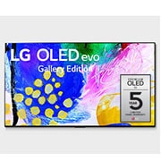 LG G2 55” 4K OLED evo Gallery Edition w/ ThinQ AI , OLED55G2PUA