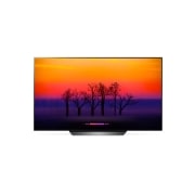 Front view of  65” B8 LG OLED TV w/ThinQ AI OLED65B8PUA
