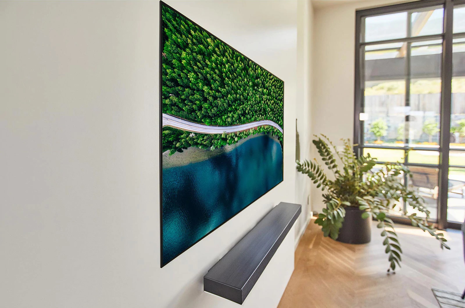 LG 65" WX LG OLED TV with ThinQ® AI, OLED65WXPUA