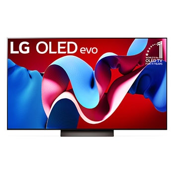front view of OLED TV