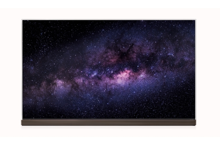 Front view of 77&#34; LG OLED TV - G6 OLED77G6P