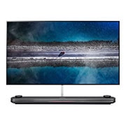 Front view of 77” LG SIGNATURE OLED TV W9 ThinQ AI OLED77W9PUA