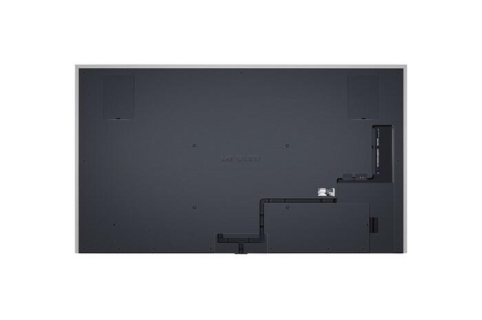 Rear view of LG OLED evo TV, OLED G4