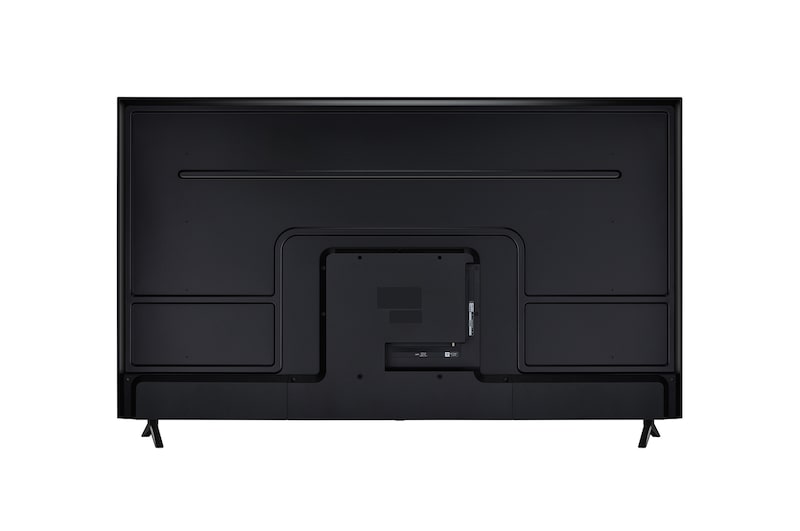 Rear view of LG UHD TV, UT75