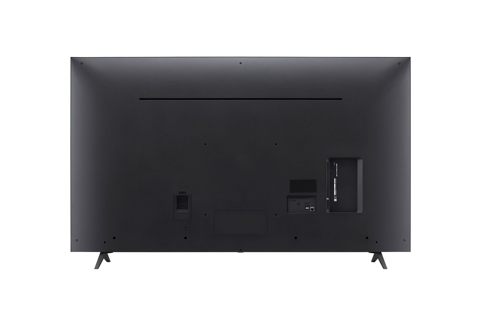 Rear view of LG UHD TV, UT80