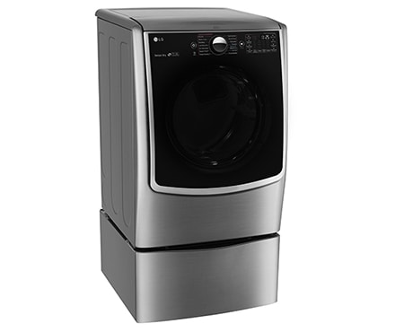 LG 9.0 cu. ft. Mega Capacity Gas SteamDryer™ with TurboSteam™ Technology, DLGX9001V
