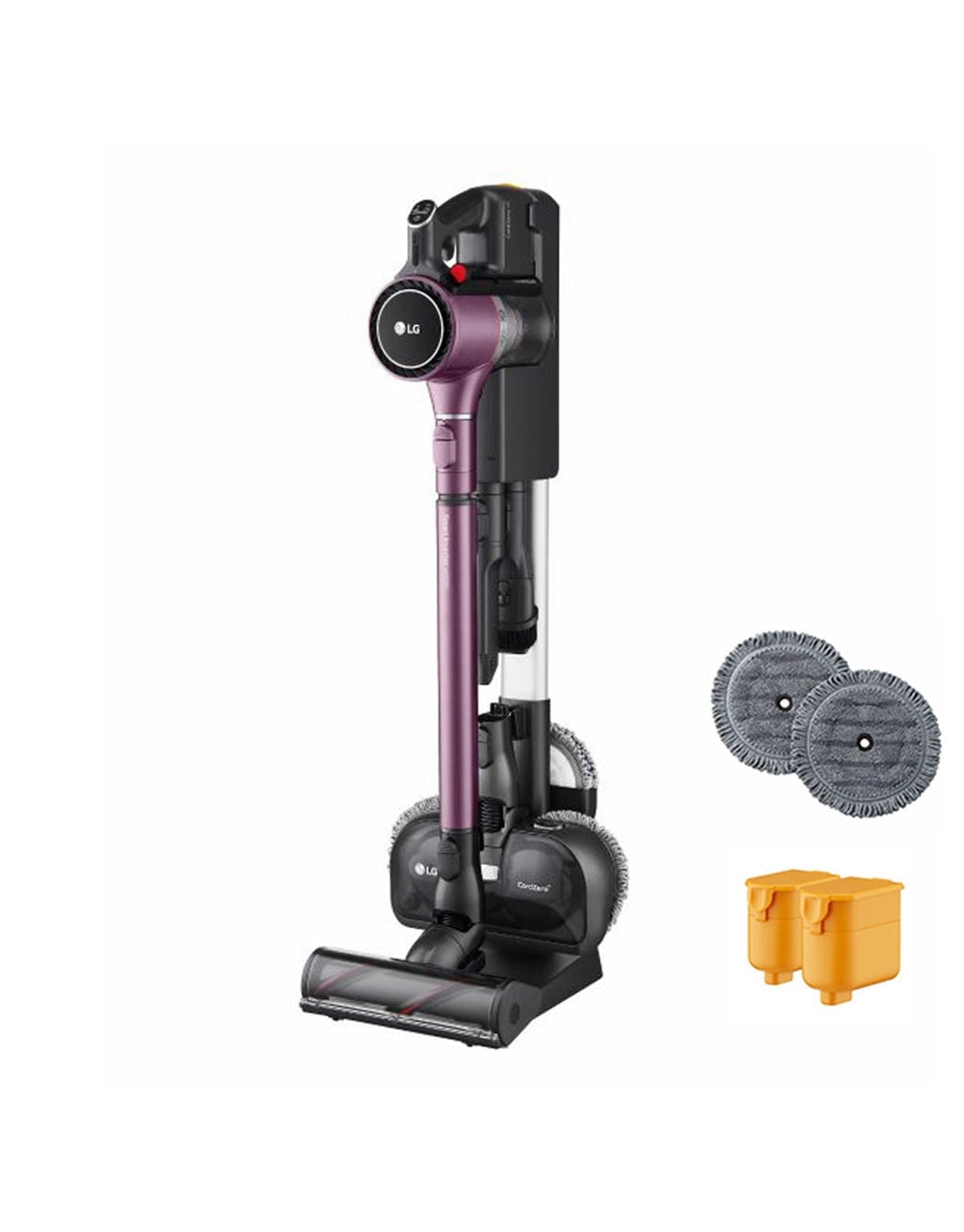 LG CordZero™ ThinQ Kompressor Cordless Stick Vacuum with Power Mop