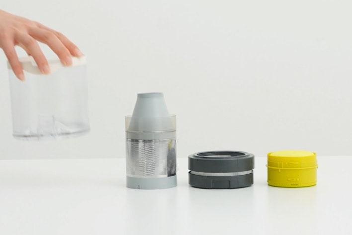 Removable and Washable Cyclone, Filters and Dust Bin