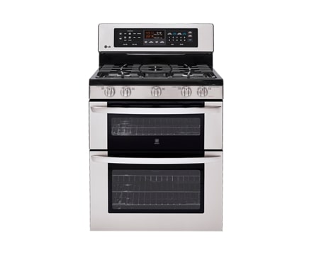 Lg double on sale oven gas range