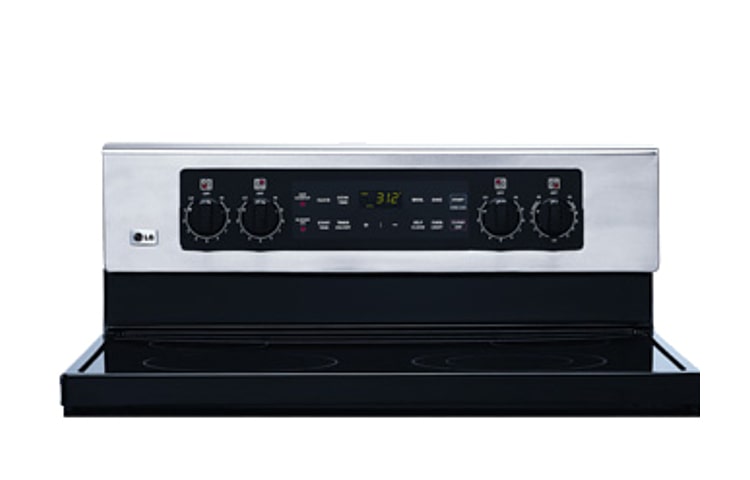 LG 5.6 cu. ft. Large Capacity Electric Range, LRE3091ST
