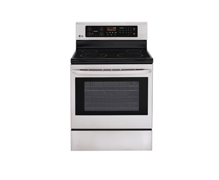 Front view of 6.3 cu.ft. Large Capacity Electric Range LRE6321ST