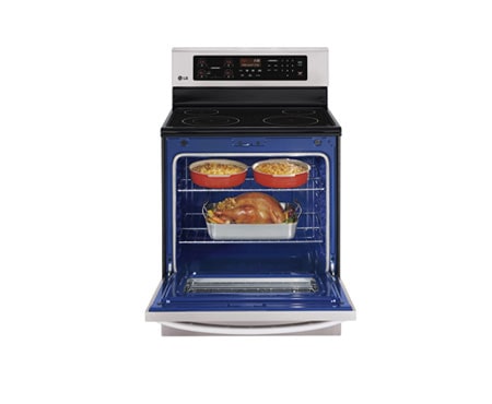 LG 6.3 cu.ft. Large Capacity Electric Range, LRE6321ST