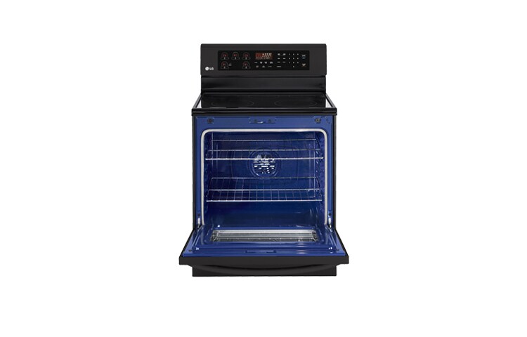 LG 6.3 cu.ft. Large Capacity Electric Range with Fan Convection, LRE6323SB