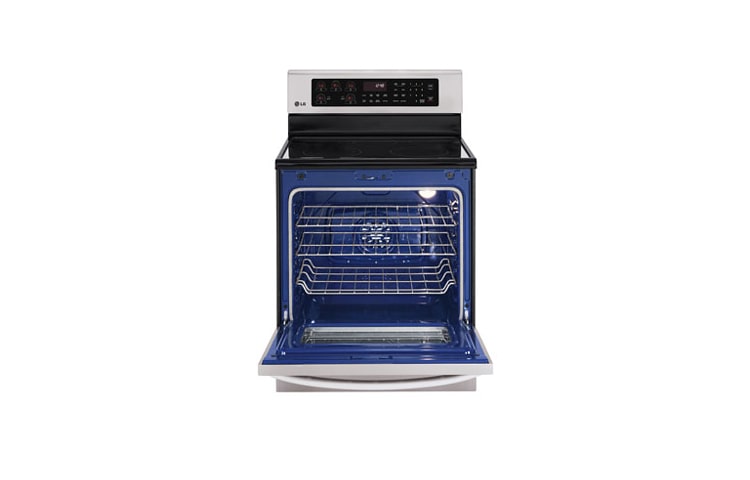 LG 6.3 cu.ft. Large Capacity Electric Range with Infrared Grill and True Convection, LRE6325ST