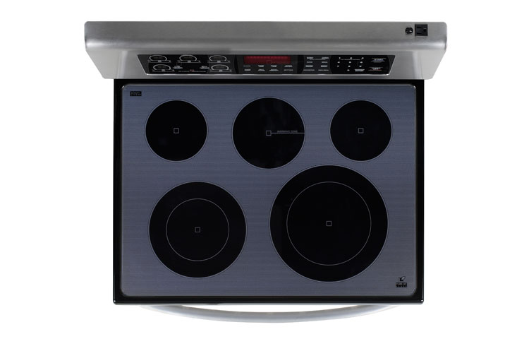 LG 6.3 cu. ft. Large Capacity Electric Range With Infrared Grill and True Convection, LRE6327ST