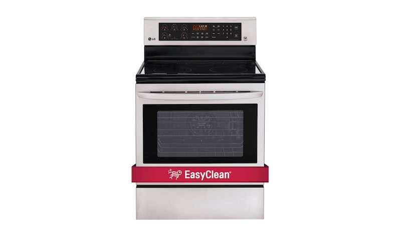LG 6.3 cu.ft Eletric Range with EasyClean® and True Convection, LRE6383ST