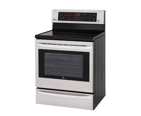 LG 6.3 cu. ft. Electric Range With EasyClean® and Infrared Grill, LRE6385ST