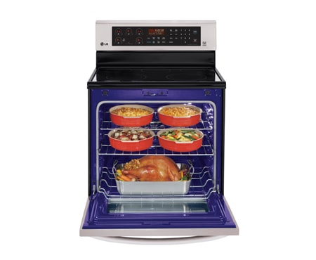 LG 6.3 cu. ft. Electric Range With EasyClean® and Infrared Grill, LRE6385ST