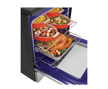 LG 6.3 cu. ft. Electric Range With EasyClean® and Infrared Grill, LRE6385ST