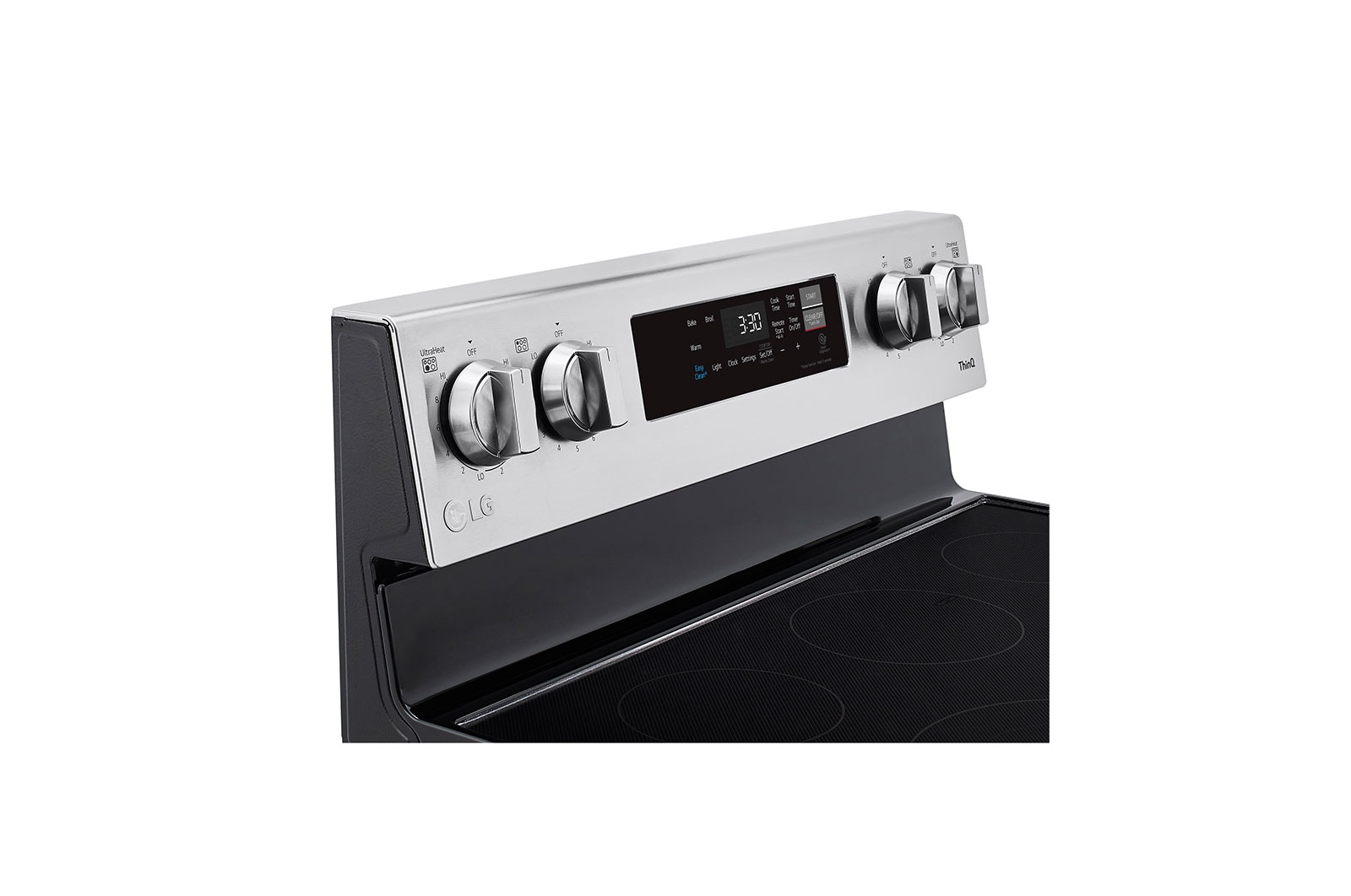 LG 6.3 cu ft. Smart Wi-Fi Enabled Electric Range with EasyClean® , LREL6321S