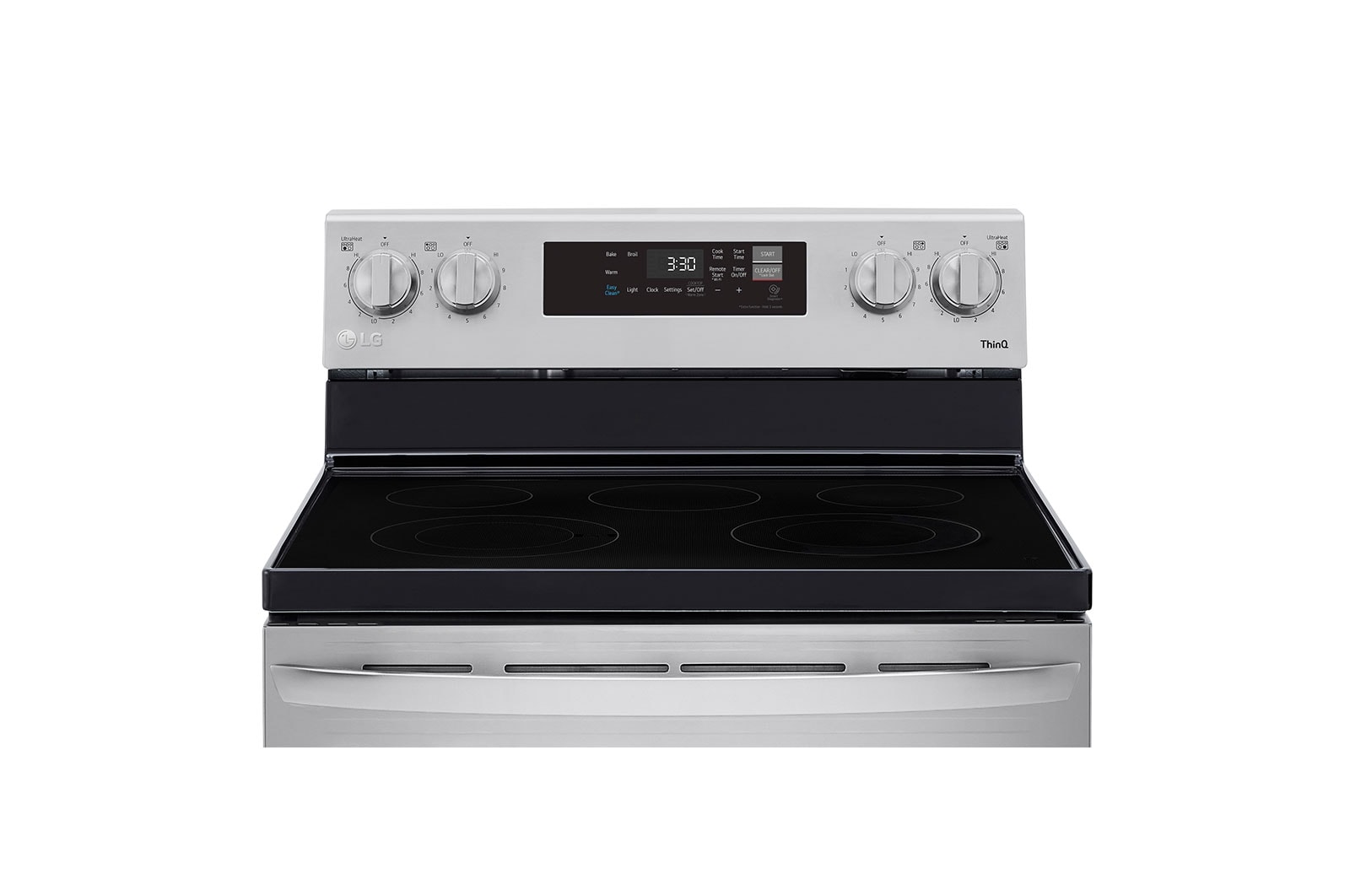 LG 6.3 cu ft. Smart Wi-Fi Enabled Electric Range with EasyClean® , LREL6321S