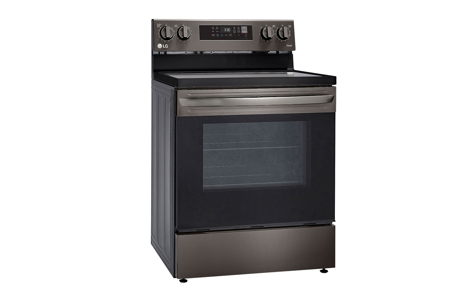 LG 6.3 cu ft. Smart Wi-Fi Enabled Fan Convection Electric Range with Air Fry & EasyClean®, LREL6323D