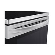 LG 6.3 cu ft. Smart Wi-Fi Enabled Fan Convection Electric Range with Air Fry & EasyClean®, LREL6323S