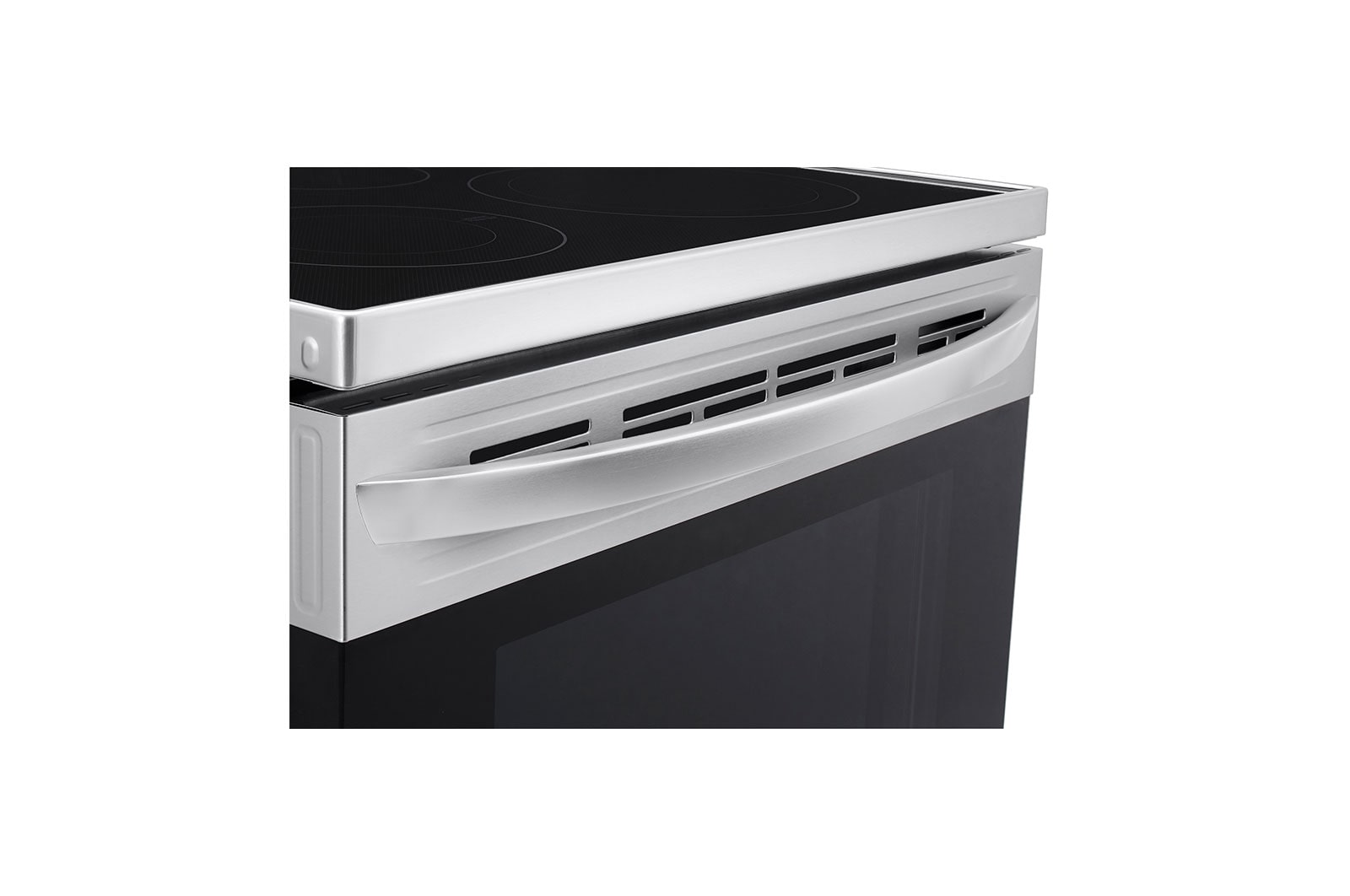 LG 6.3 cu ft. Smart Wi-Fi Enabled Fan Convection Electric Range with Air Fry & EasyClean®, LREL6323S