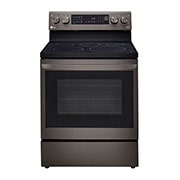 Front view of 6.3 cu.ft. Air Fry InstaView ThinQ® Electric Range LREL6325D