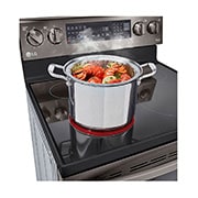 LG 6.3 cu.ft. Air Fry InstaView ThinQ® Electric Range, LREL6325D