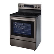 LG 6.3 cu.ft. Air Fry InstaView ThinQ® Electric Range, LREL6325D