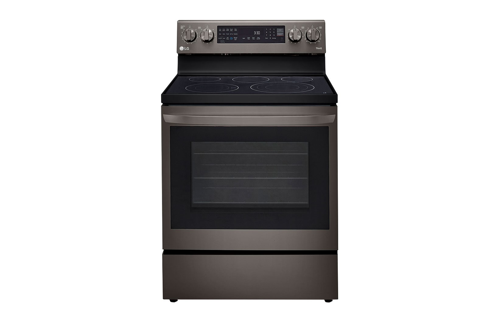 LG 6.3 cu.ft. Air Fry InstaView ThinQ® Electric Range, LREL6325D