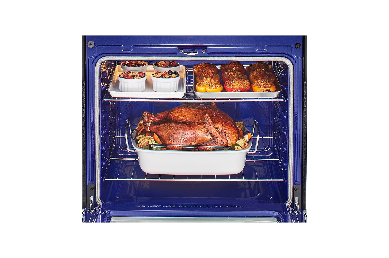 LG 6.3 cu.ft. Air Fry InstaView ThinQ® Electric Range, LREL6325D