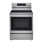 LG 6.3 cu.ft. Air Fry InstaView ThinQ® Electric Range, LREL6325F