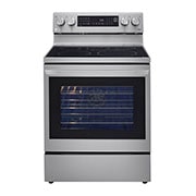 LG 6.3 cu.ft. Air Fry InstaView ThinQ® Electric Range, LREL6325F