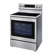 LG 6.3 cu.ft. Air Fry InstaView ThinQ® Electric Range, LREL6325F